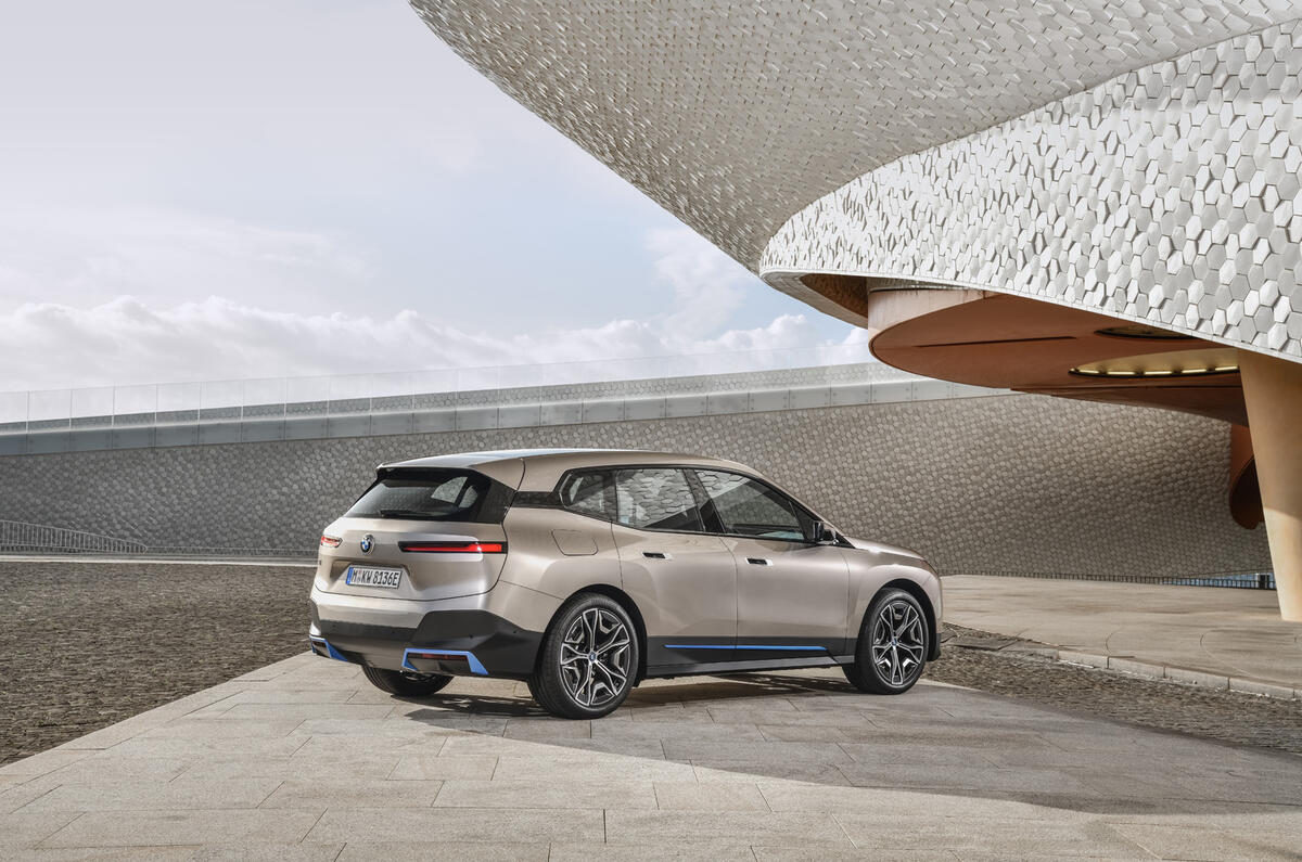 BMW iNext official images - static rear BMW iNext official images - static rear