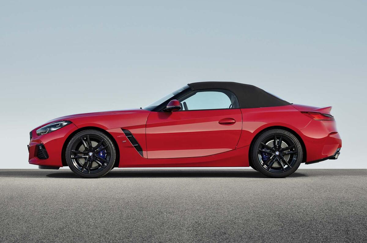 2019 BMW Z4 official reveal Pebble Beach - side