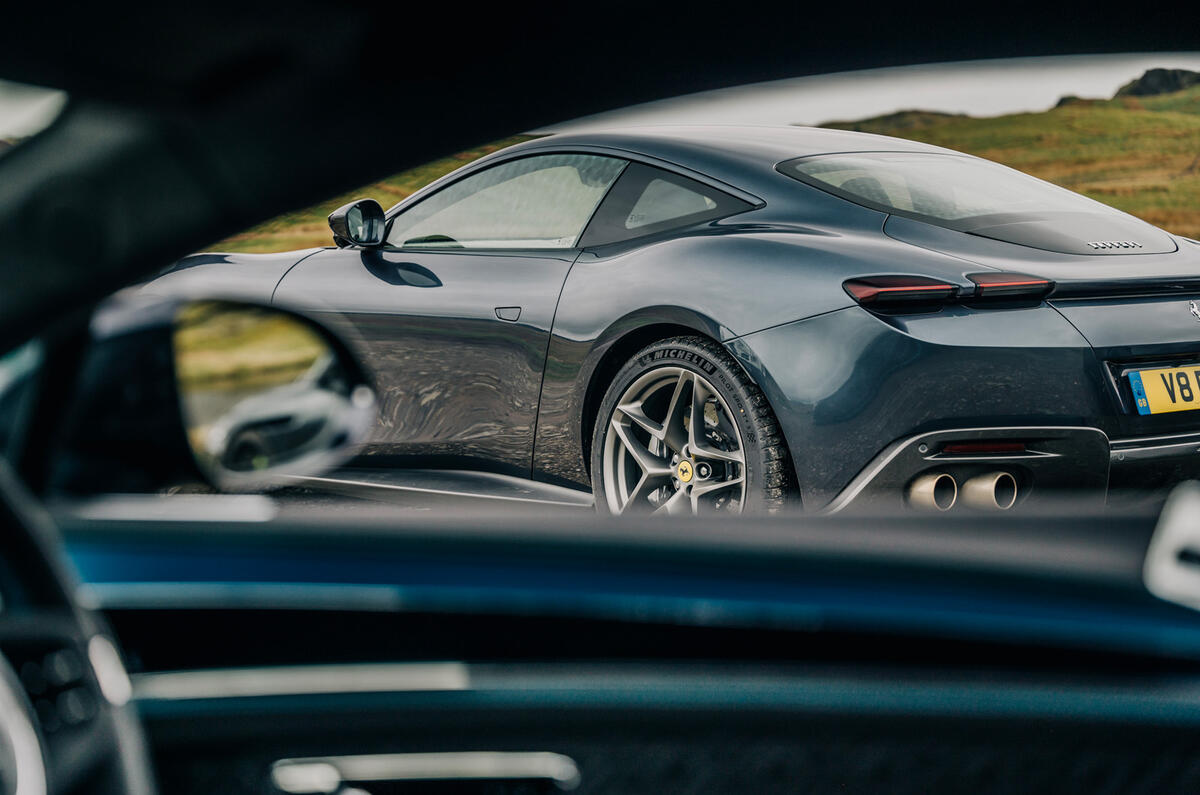 83 Ferrari Roma triple test 2021 ferrari rear 83 Ferrari Roma triple test 2021 ferrari rear