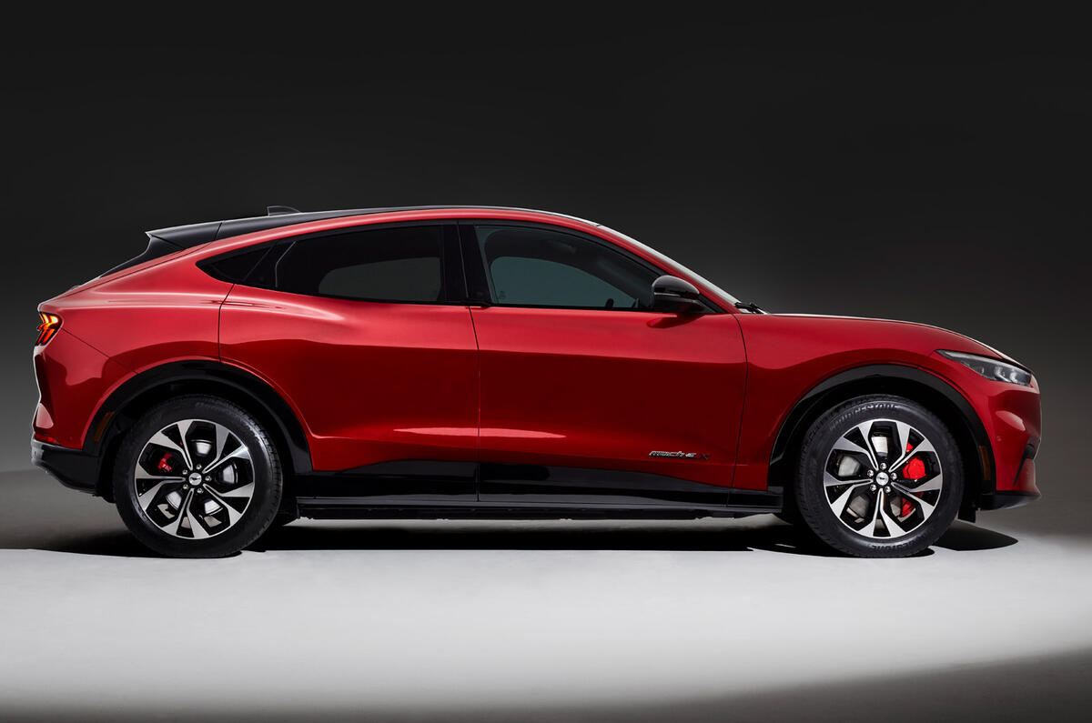 Ford Mustang Mach-E 2020 first ride - static side