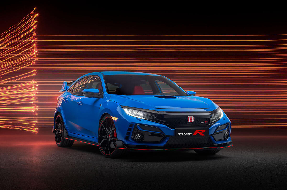 Honda Civic Type R 2020 official press photos - front Honda Civic Type R 2020 official press photos - front