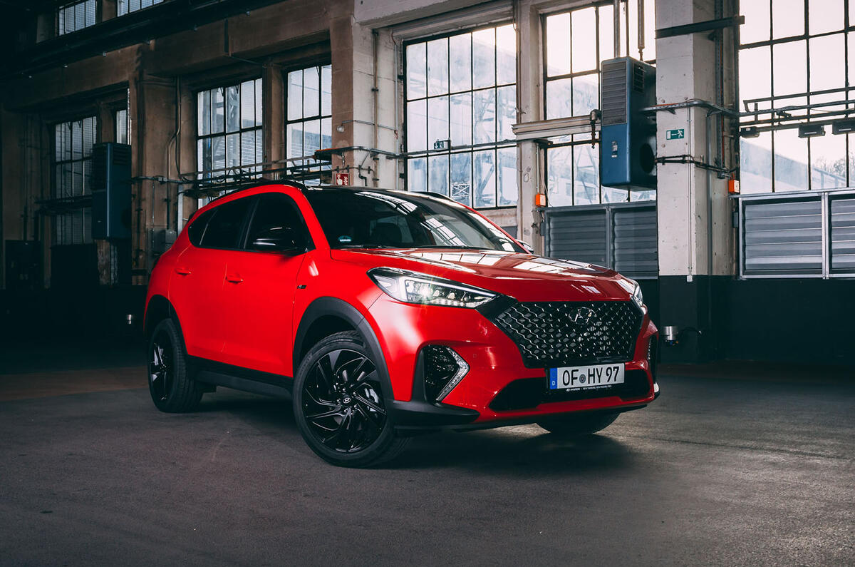 Hyundai Tucson N Line 2019 reveal - static