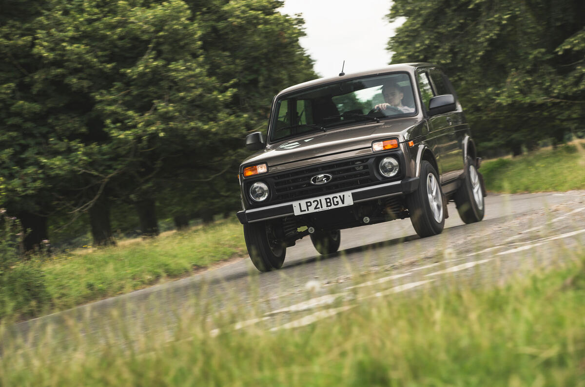 83 Lada Niva EOL feature cornering front 83 Lada Niva EOL feature cornering front