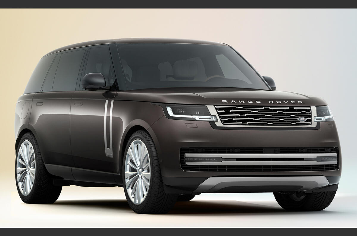 83 Land Rover Range Rover 2021 official reveal images LWB front 83 Land Rover Range Rover 2021 official reveal images LWB front