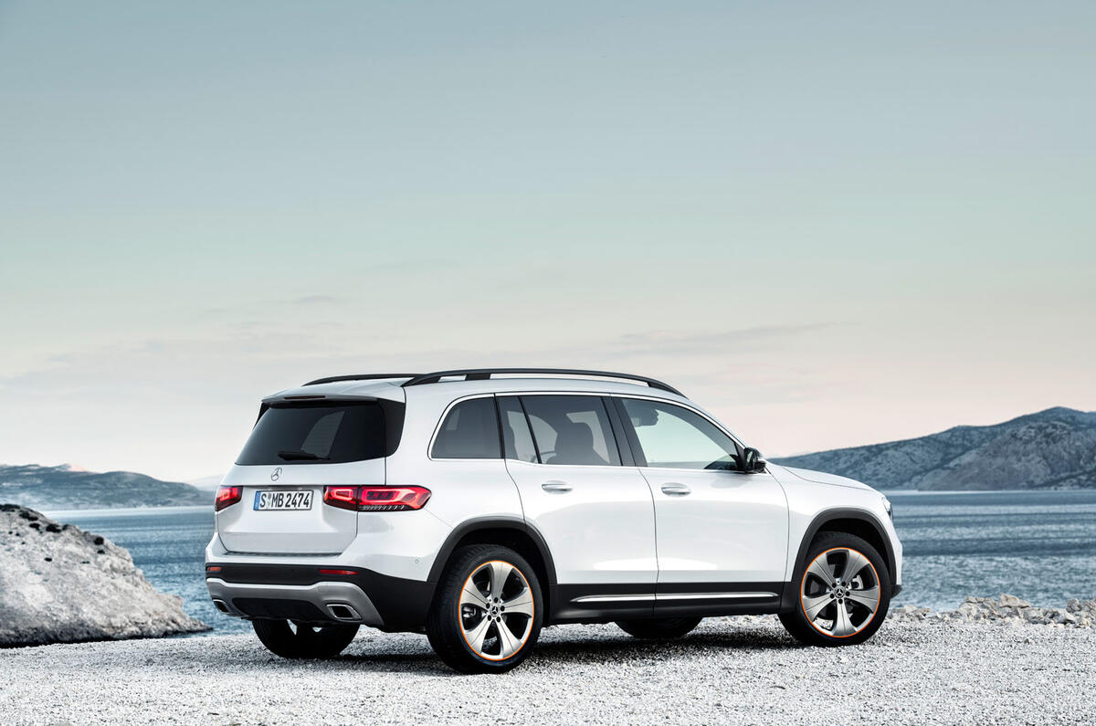 Mercedes-Benz GLB 2019 official reveal - static rear