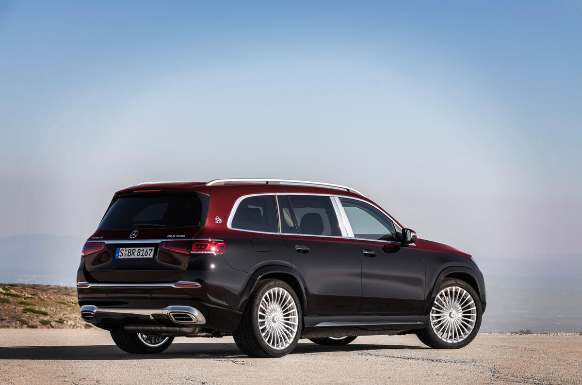 Mercedes-Maybach GLS 600 official press images - static rear