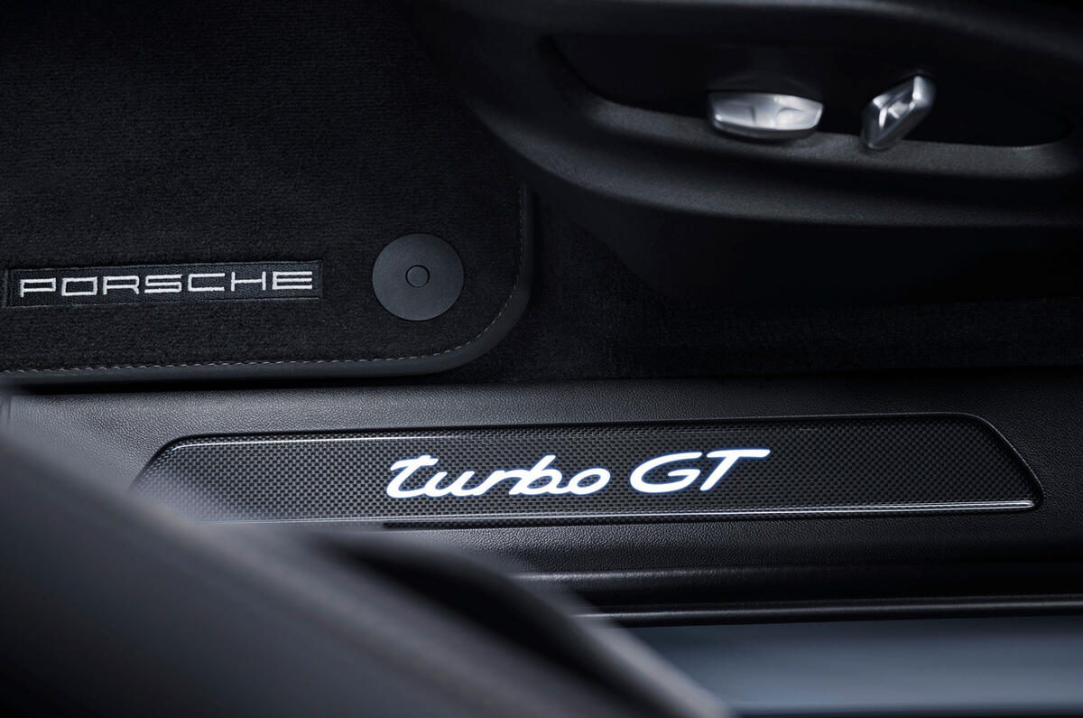 83 Porsche Cayenne GT 2021 official reveal interior badge