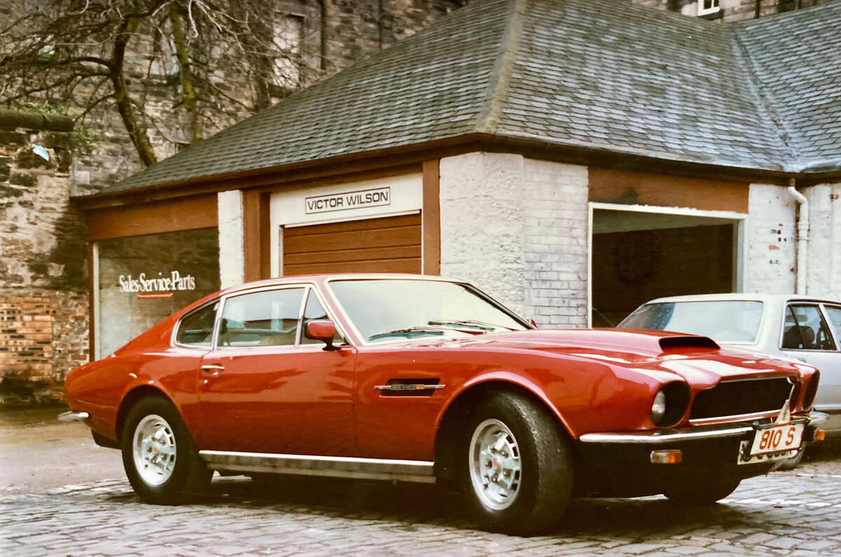 83 victor wilson aston martin v8 front quarter 83 victor wilson aston martin v8 front quarter