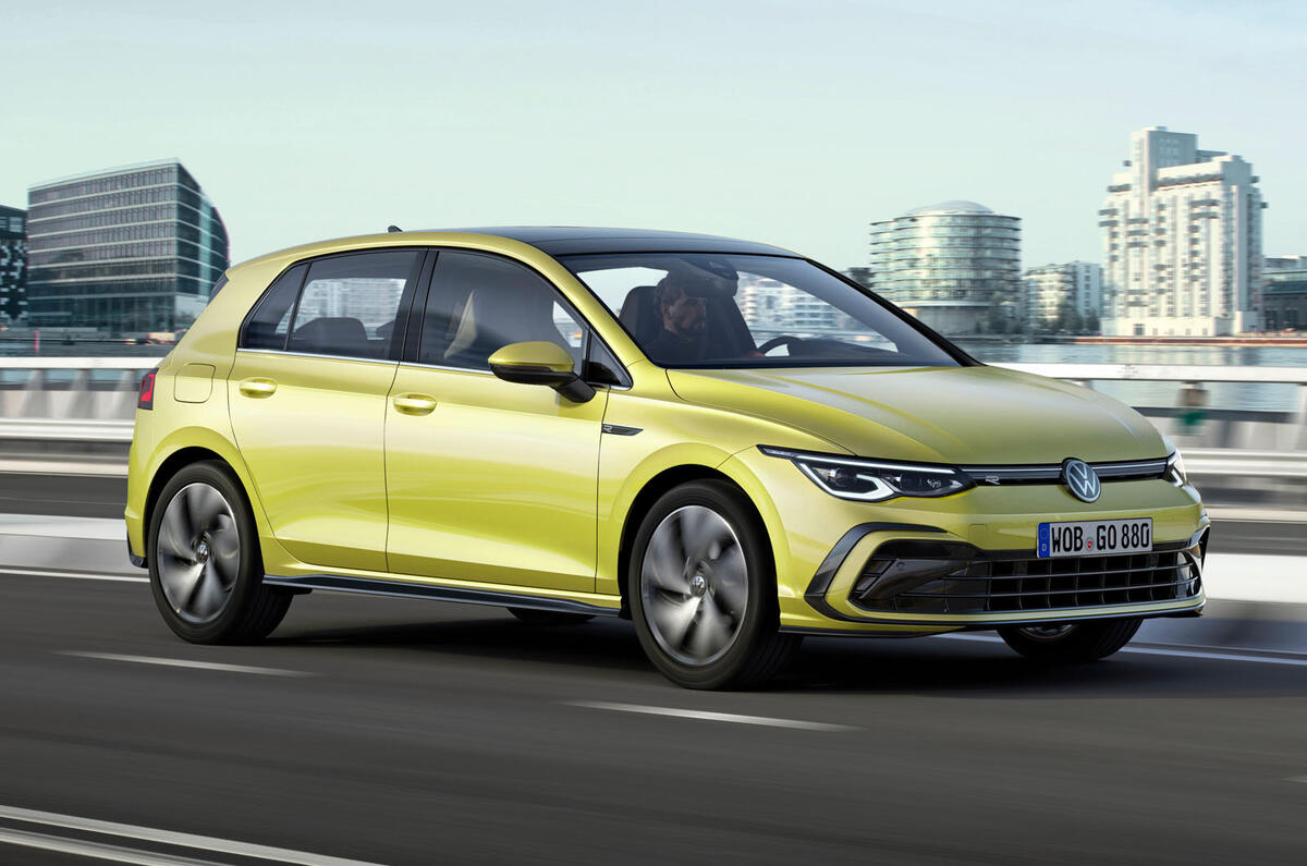 2020 Volkswagen Golf Mk8 official press - R-line front
