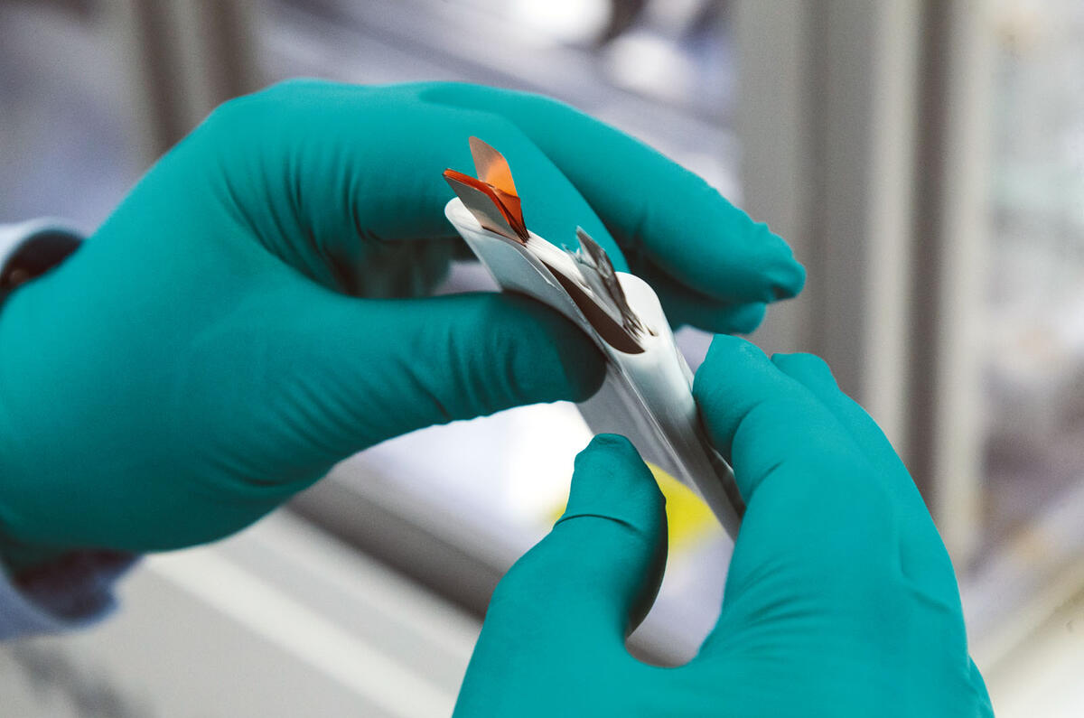 We built a Lithium-ion battery - sealing the cell