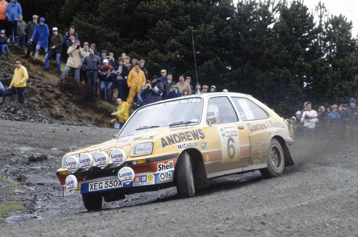 Vauxhall Chevette rally car