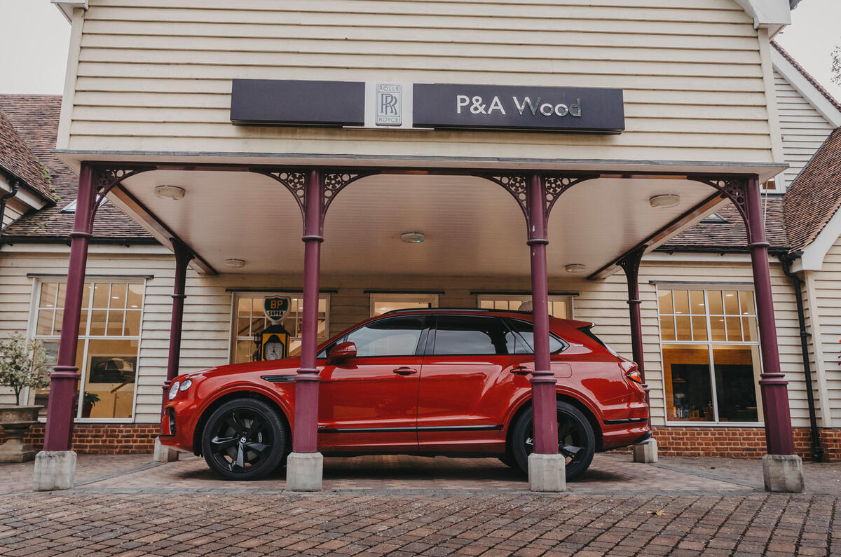 84 500 miles in Bentayga feature static side 84 500 miles in Bentayga feature static side
