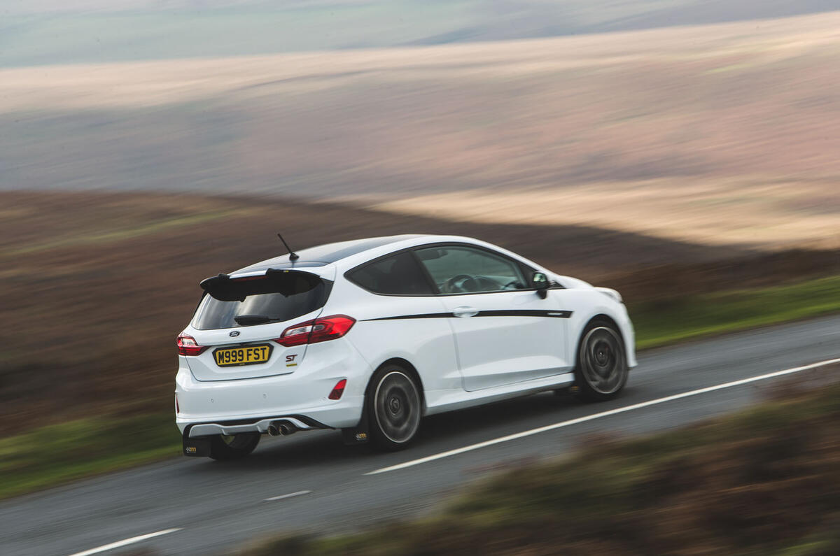 Britain's best affordable drivers car 2020 - Fiesta Mountune - panning Britain's best affordable drivers car 2020 - Fiesta Mountune - panning