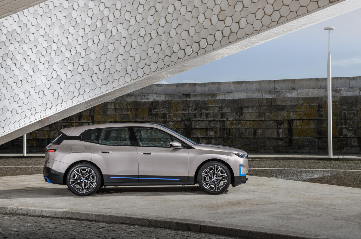 BMW iNext official images - static side BMW iNext official images - static side
