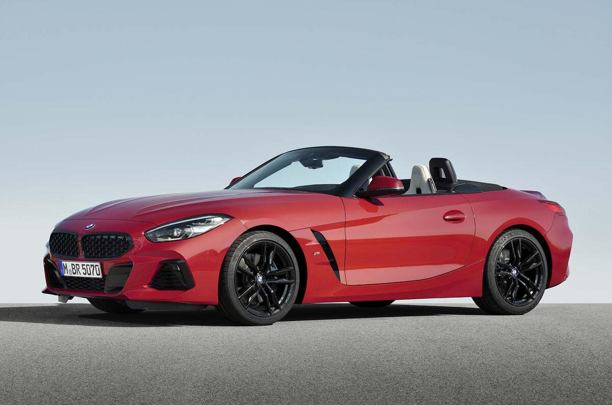 2019 BMW Z4 official reveal Pebble Beach - front