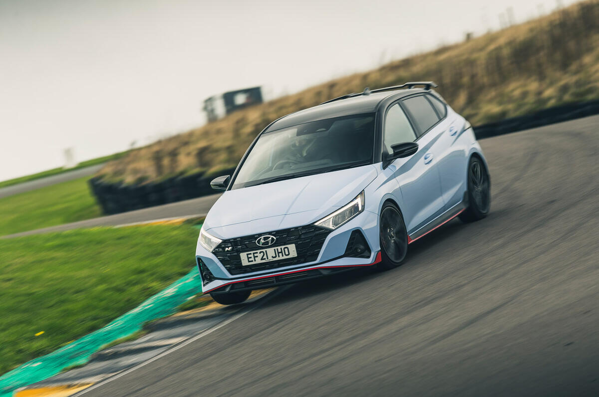 84 Britains best drivers car 2021 hyundai track front 84 Britains best drivers car 2021 hyundai track front