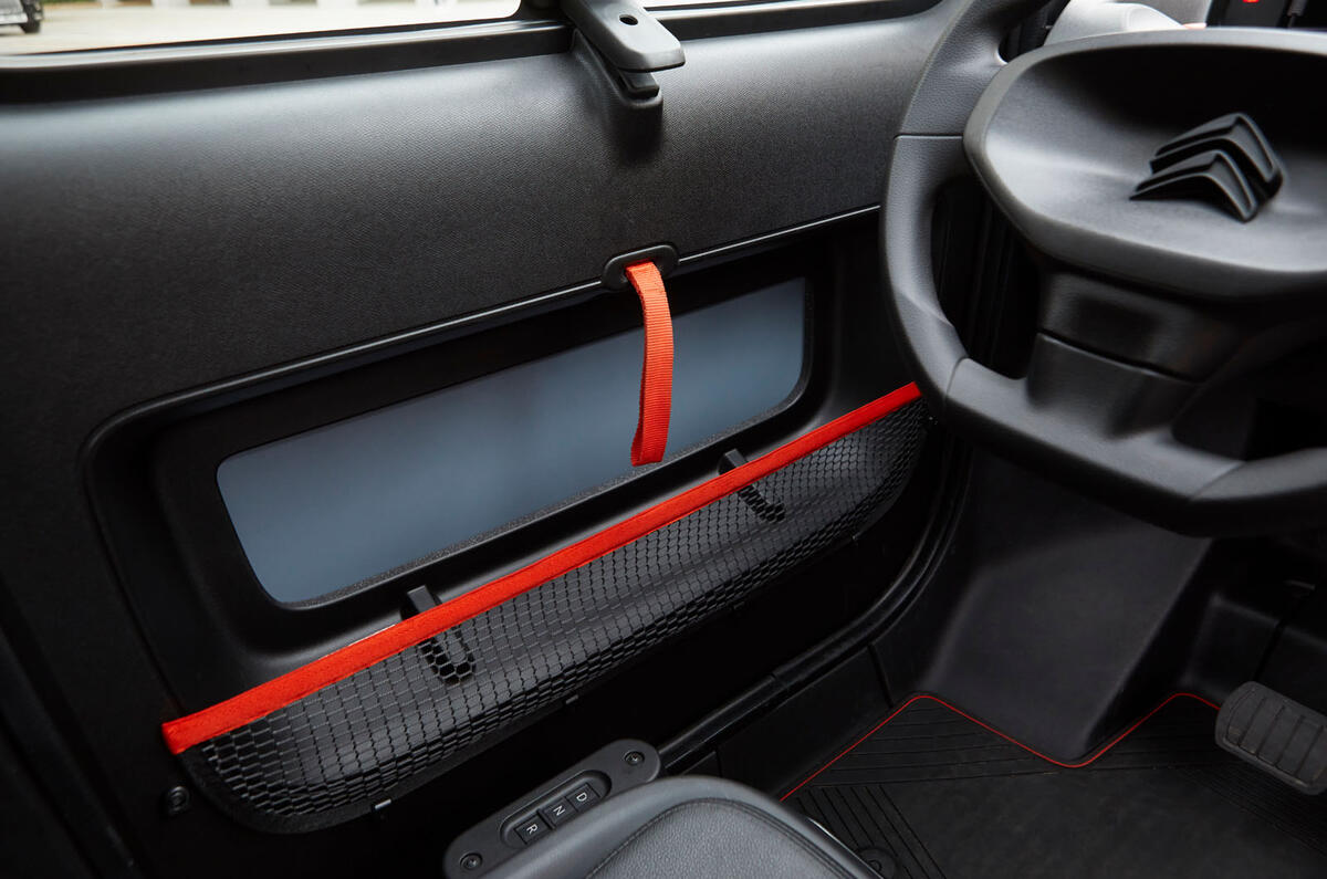 Citroen Ami (LHD) 2020 UK first drive review - door cards