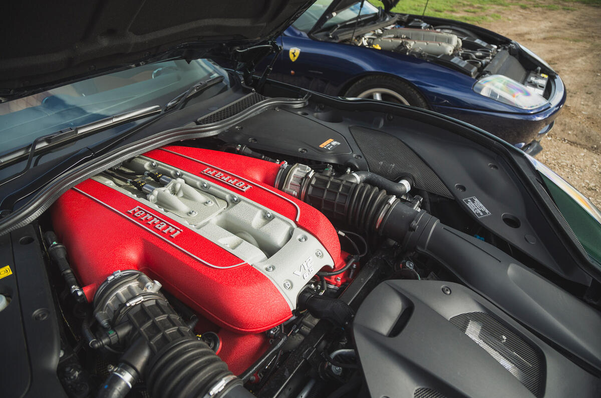 84 Ferrari 812 meets 550 2022 engines 84 Ferrari 812 meets 550 2022 engines