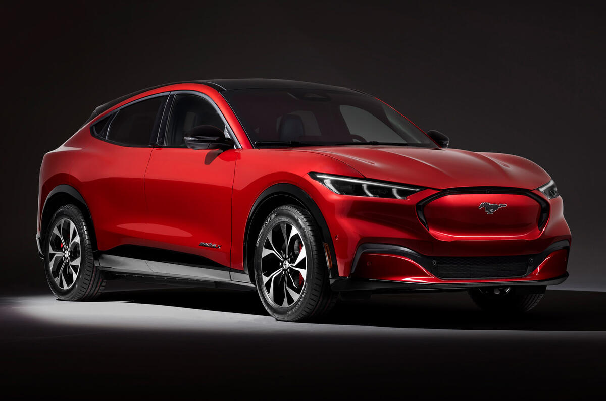 Ford Mustang Mach-E 2020 first ride - static front