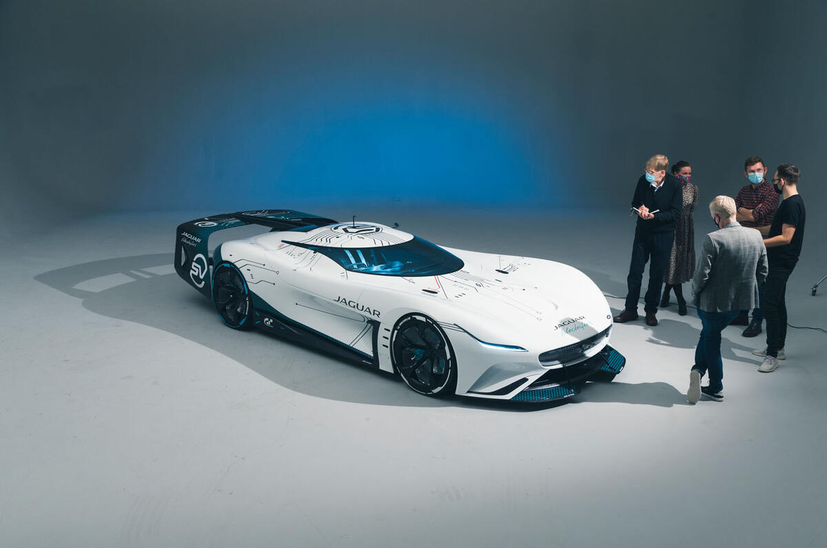 Jaguar Vision GT Concept Gran Turismo - studio Jaguar Vision GT Concept Gran Turismo - studio