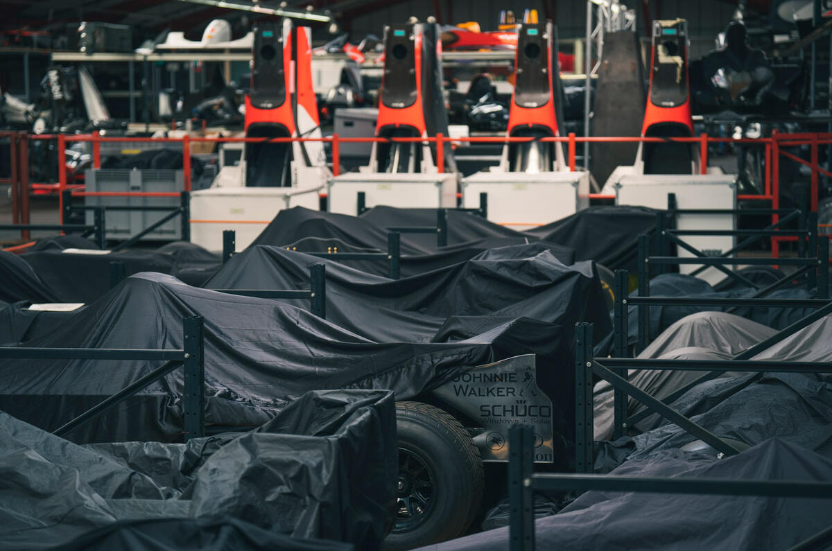 84 mclaren heritage top row storage