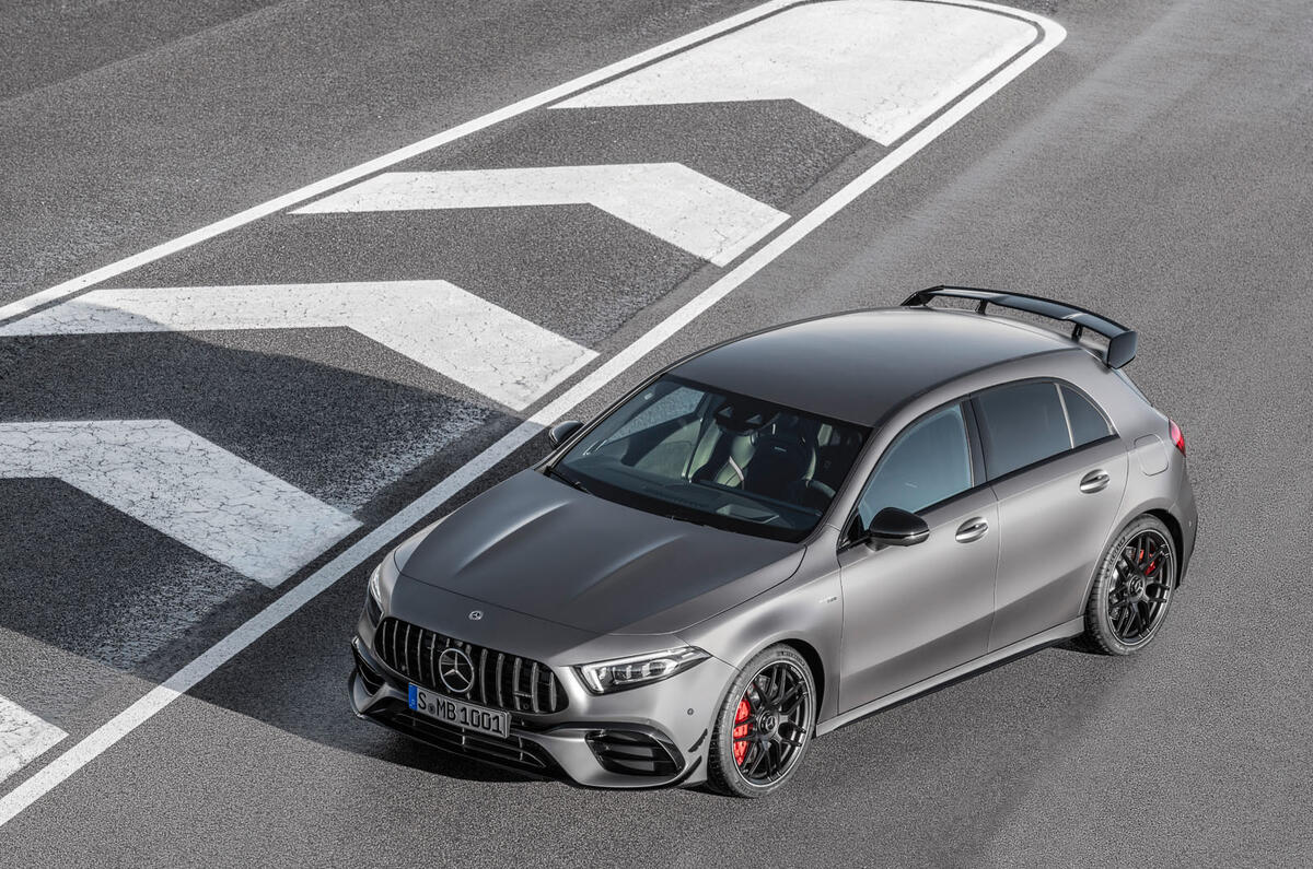Mercedes-AMG A45 S 2019 official reveal - static front