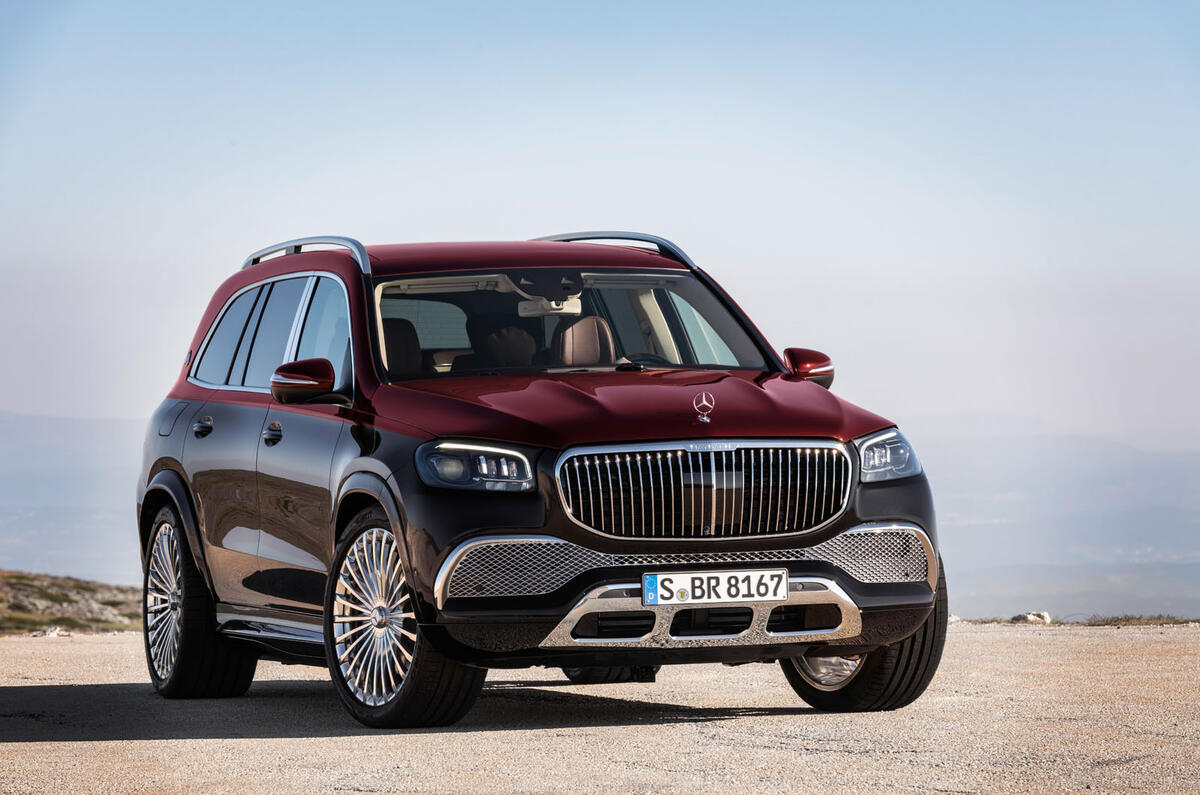 Mercedes-Maybach GLS 600 official press images - static front