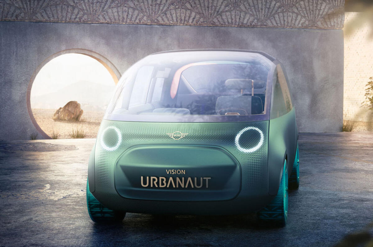 2020 Mini Urbanaut concept - front 2020 Mini Urbanaut concept - front
