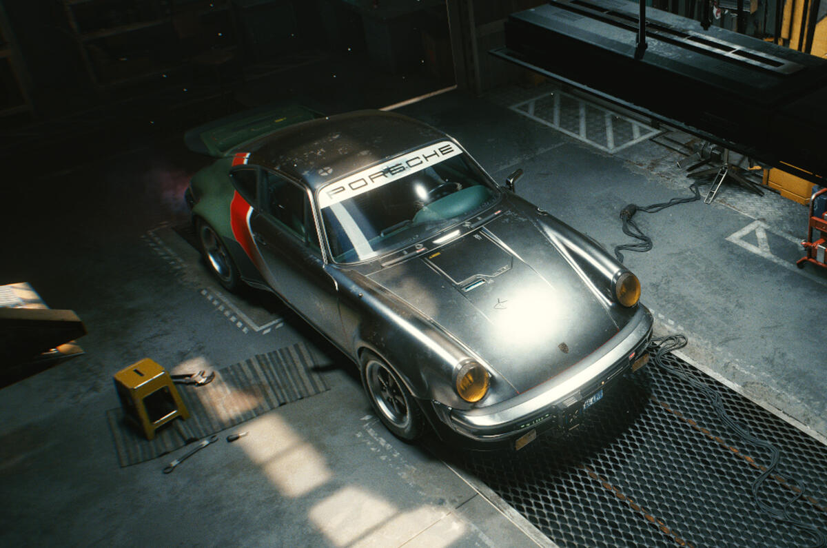 Porsche 911 Cyberpunk 2077 tie-in - static Porsche 911 Cyberpunk 2077 tie-in - static