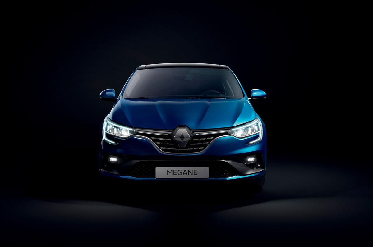 Renault megane 2020 refresh - rs line static front Renault megane 2020 refresh - rs line static front