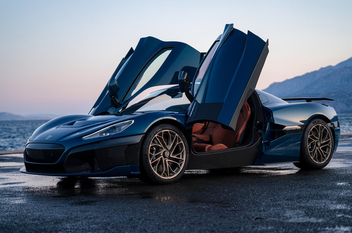 84 Rimac Nevera 2021 official reveal static front 84 Rimac Nevera 2021 official reveal static front
