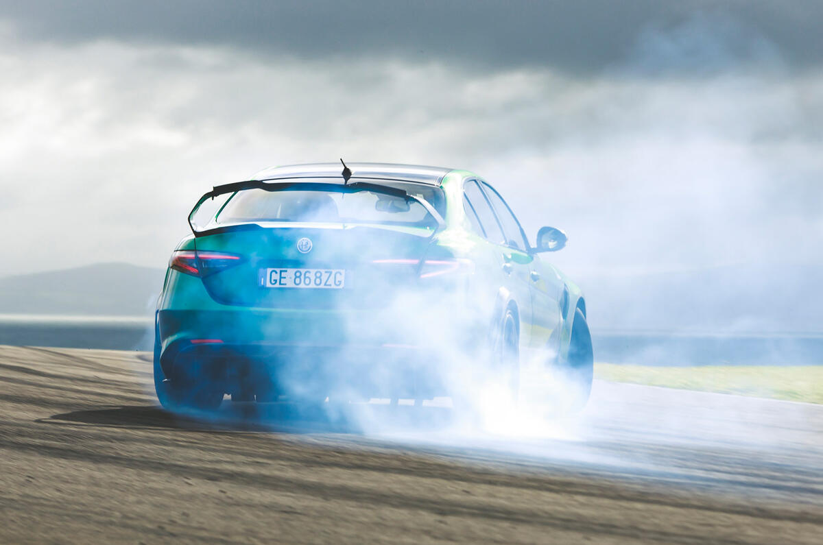 84 road testers cars of 2021 Alfa Romeo GTAm rear