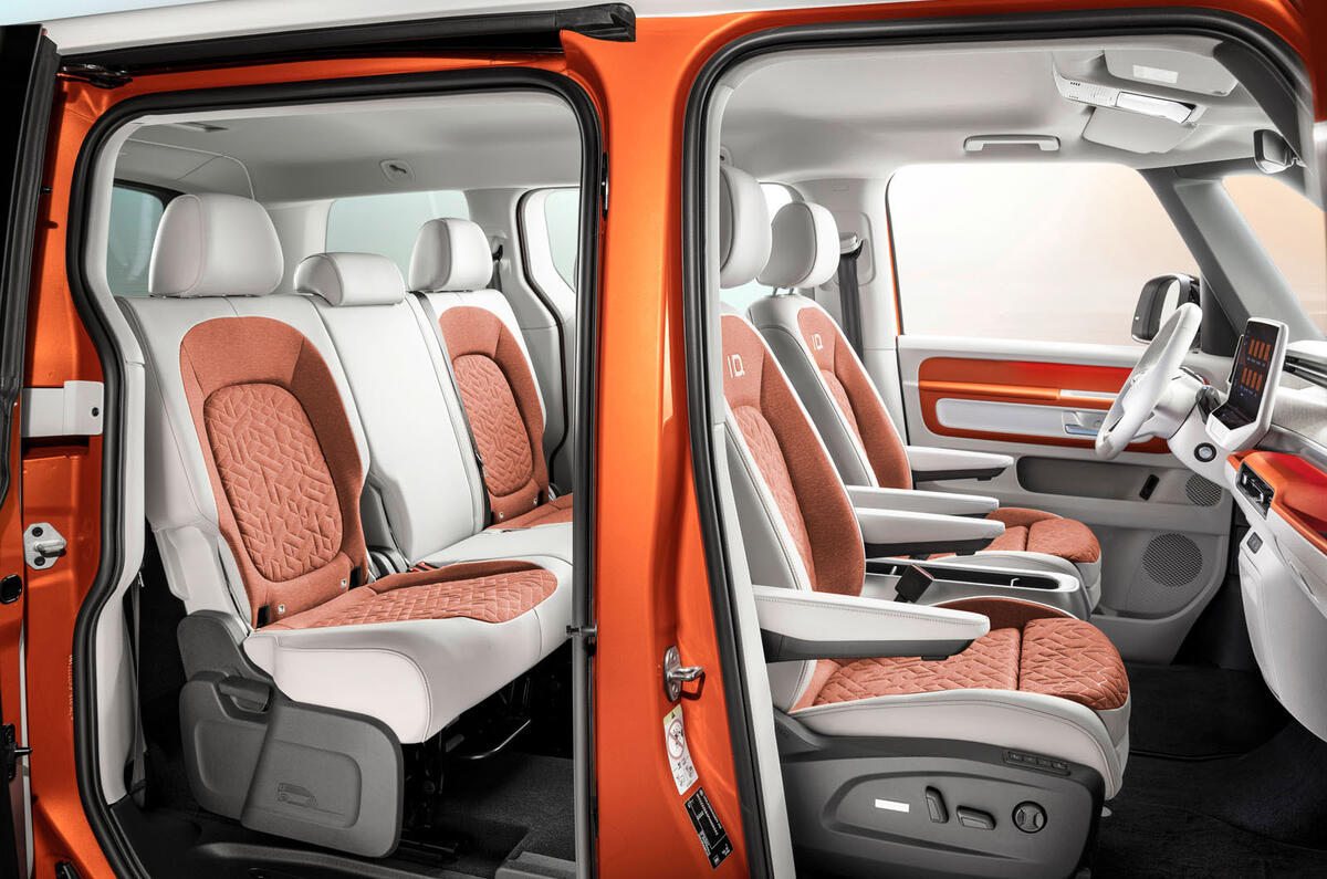 84 VW ID Buzz 2022 official reveal doors 84 VW ID Buzz 2022 official reveal doors