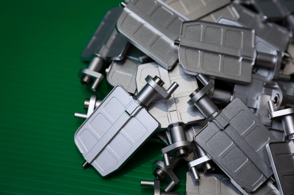 X8R improved vehicle parts - machined