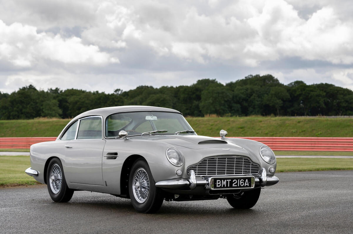 Aston Martin DB5 Goldfinger Continuation static Aston Martin DB5 Goldfinger Continuation static