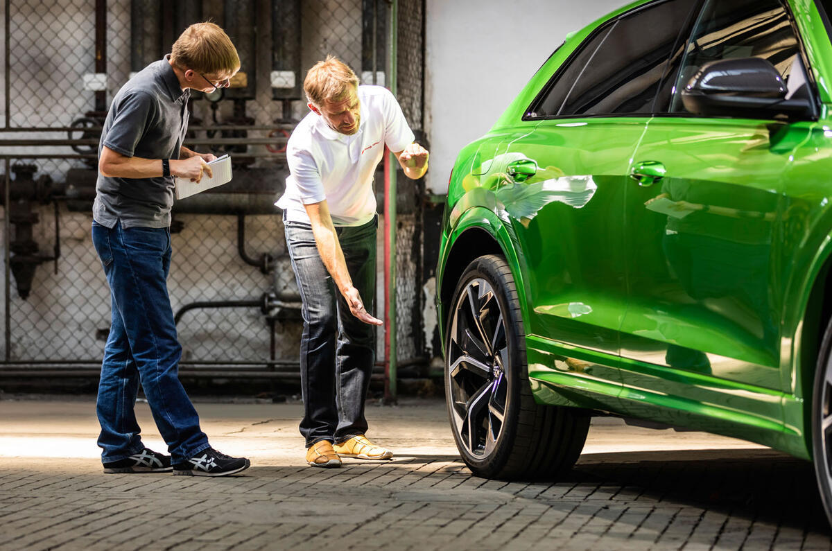 Audi RS Q8 2020 official reveal photos - Q&A side