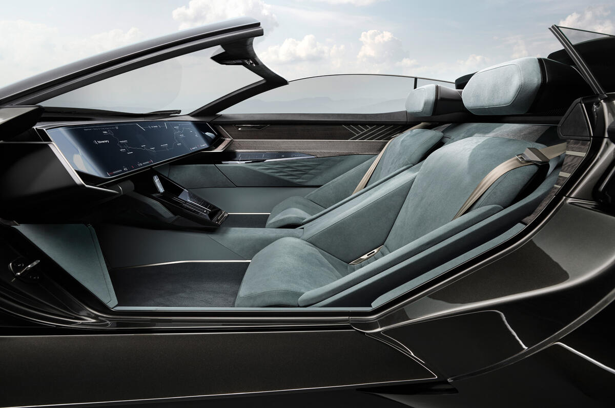 85 Audi Sky sphere concept 2021 self driving 85 Audi Sky sphere concept 2021 self driving