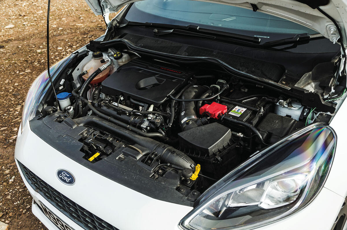 Britain's best affordable drivers car 2020 - Fiesta Mountune - engine Britain's best affordable drivers car 2020 - Fiesta Mountune - engine