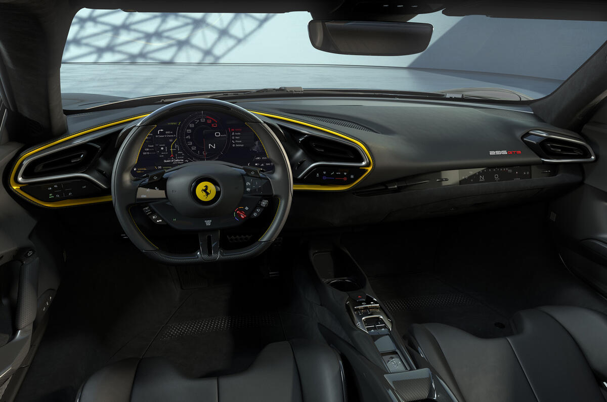 85 Ferrari 296 GTB 2021 Assetto Fiorano dashboard 85 Ferrari 296 GTB 2021 Assetto Fiorano dashboard