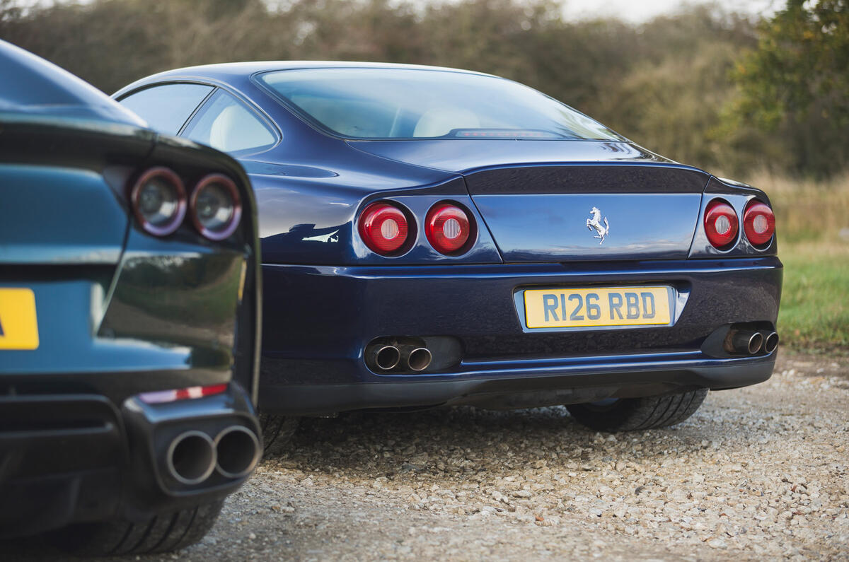 85 Ferrari 812 meets 550 2022 550 rear lights 85 Ferrari 812 meets 550 2022 550 rear lights