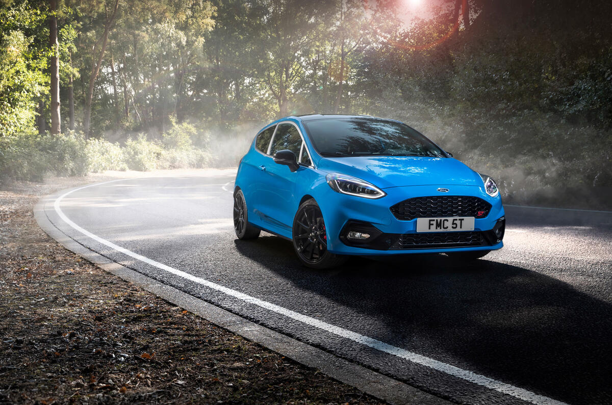 Ford Fiesta ST Edition 2020 official announcement - static front