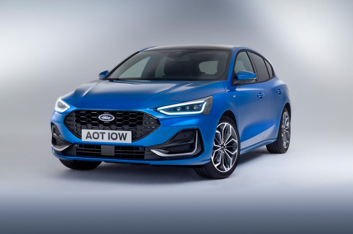 85 Ford Focus 2021 refresh official images ST Line static 85 Ford Focus 2021 refresh official images ST Line static