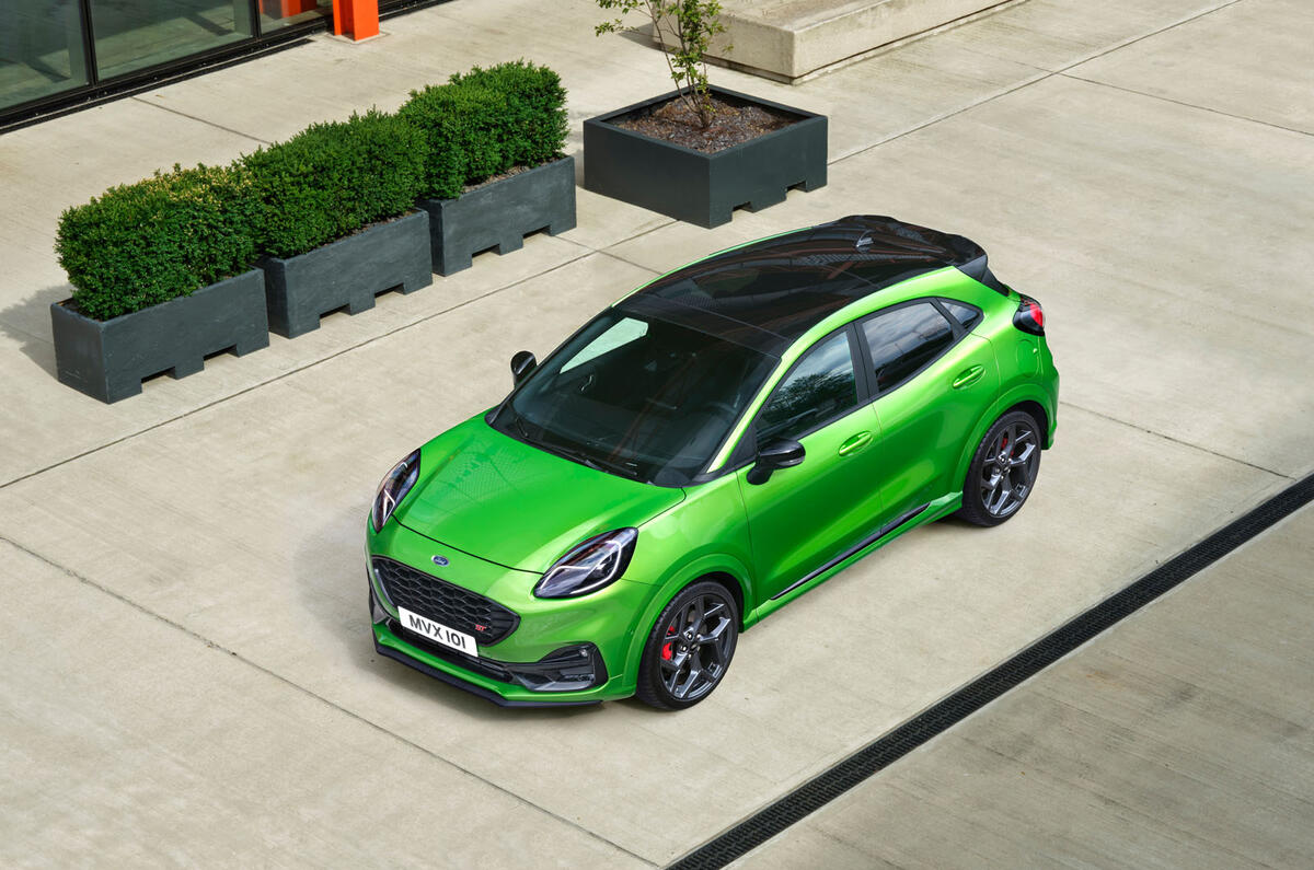 Ford Puma ST official images - static roof Ford Puma ST official images - static roof