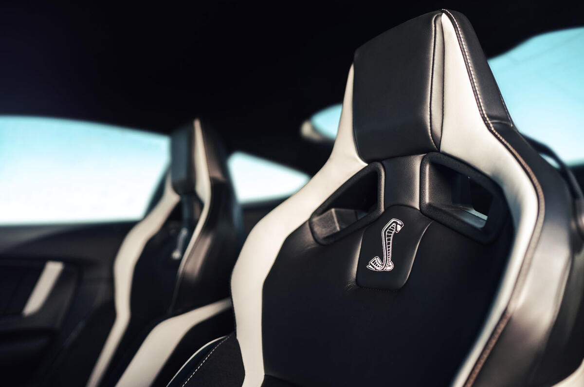 Ford Shelby Mustang GT500 official reveal - Recaro seats