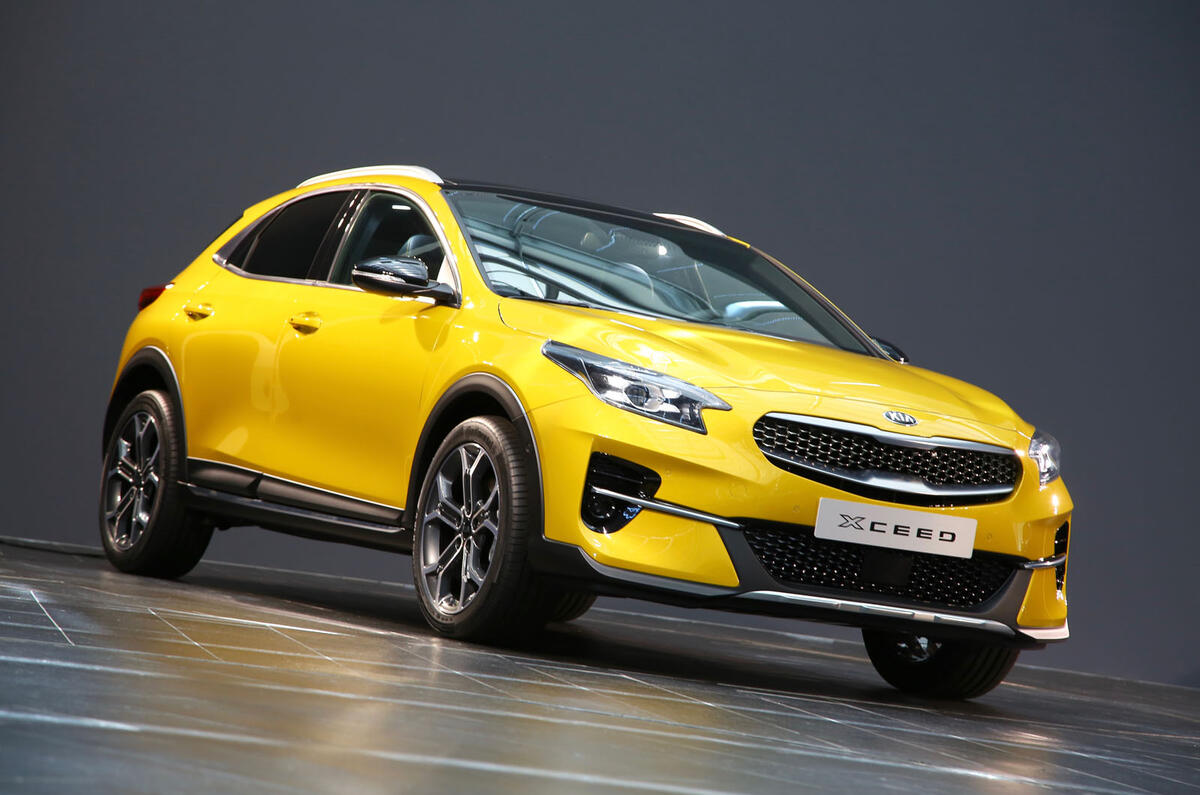Kia Xceed 2019 official reveal - static nose
