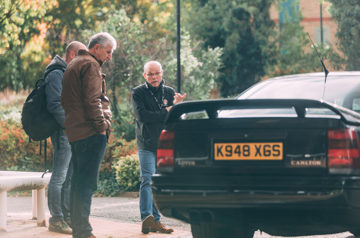 Lotus Carlton at 30 - outdoor talk Lotus Carlton at 30 - outdoor talk