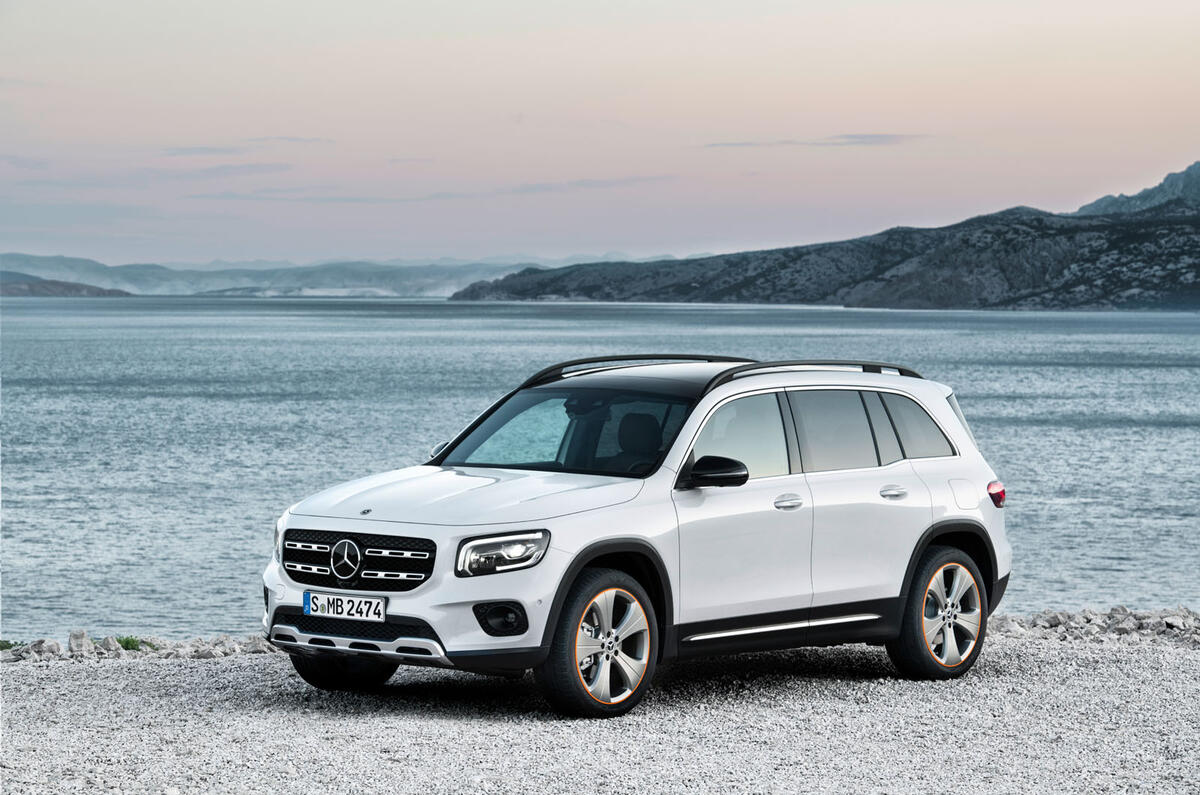 Mercedes-Benz GLB 2019 official reveal - static front