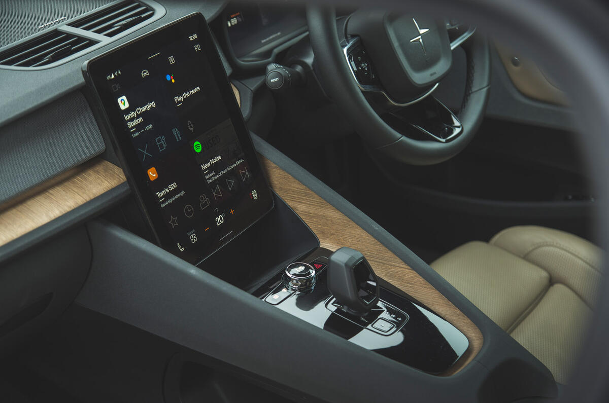 85 Mustang Mach e ID 4 Polestar 2 triple test 2021 Polestar dashboard 85 Mustang Mach e ID 4 Polestar 2 triple test 2021 Polestar dashboard