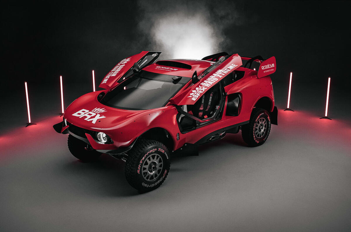 Prodrive BRX T1 in the desert - studio doors Prodrive BRX T1 in the desert - studio doors