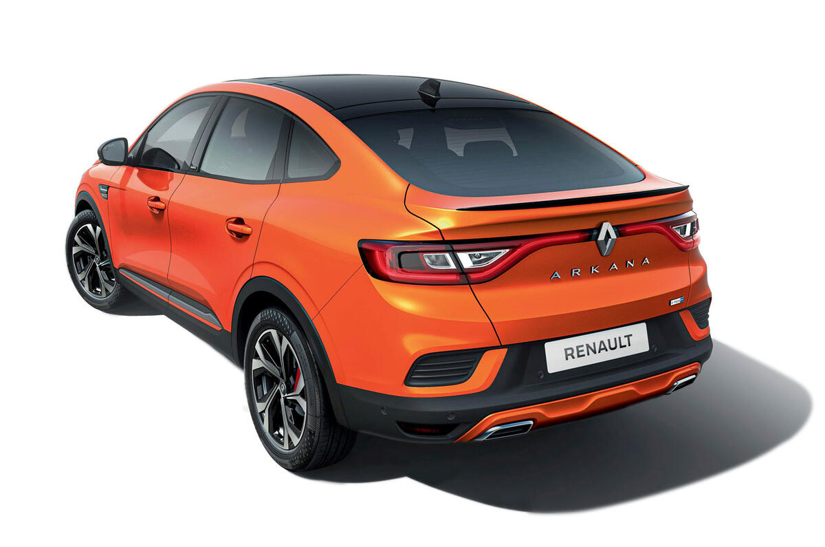 2021 Renault Arkana official European images - static rear 2021 Renault Arkana official European images - static rear